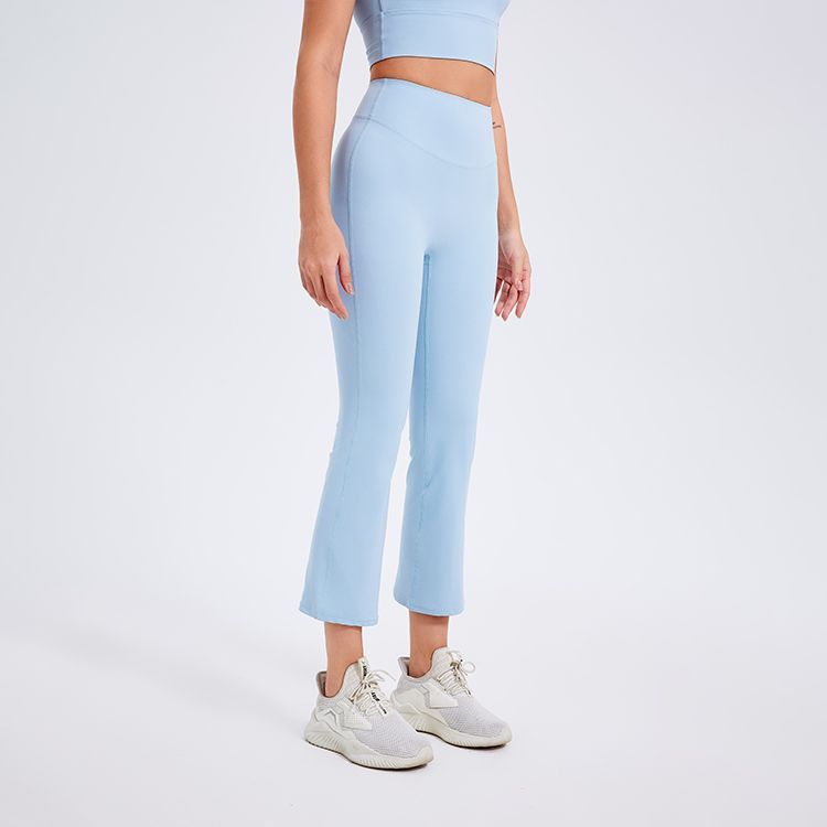 Pantalones de yoga ajustados de cintura alta para mujer de verano