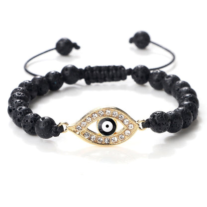 Devil's Eye Micro Inlaid Zircon Bracelet For Women