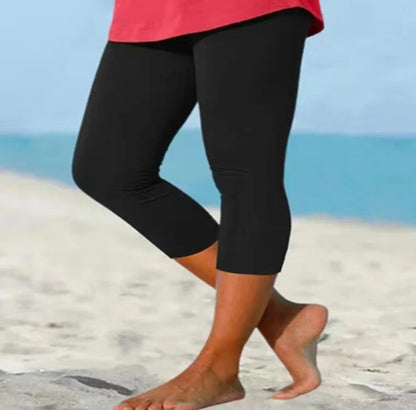 Summer Women's Plain Casual Leggings