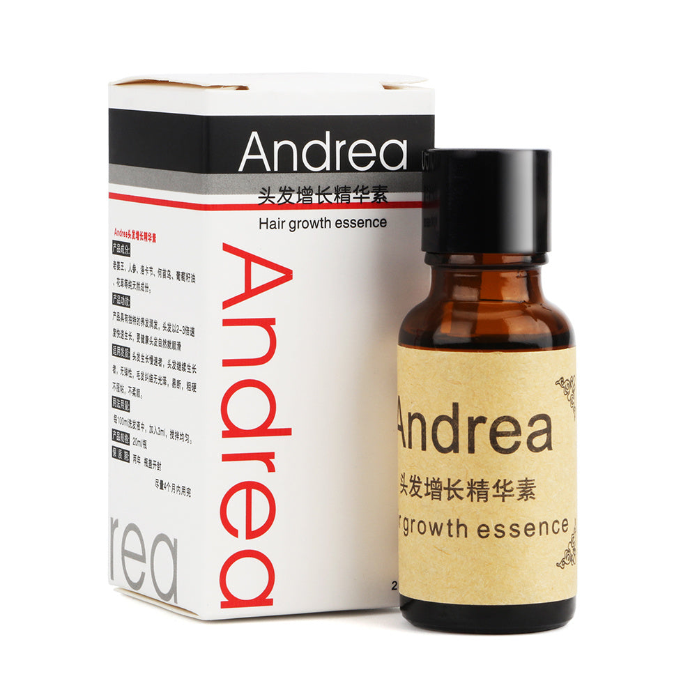 Líquido anticaída para el crecimiento del cabello, 20 ml, productos para el cuidado del cabello con queratina Andrea Hairstyle Sunburst