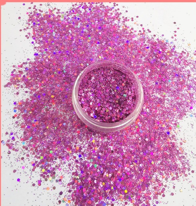 Nail jewelry mixed powder glitter