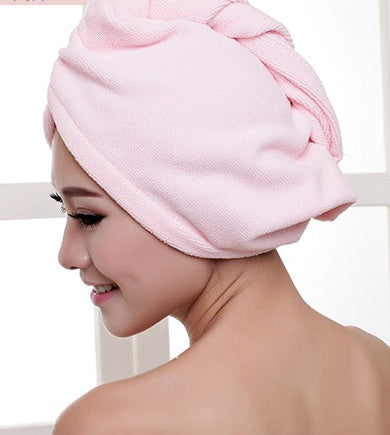 Gorro para secador de pelo para mujer, toalla absorbente para secar el cabello