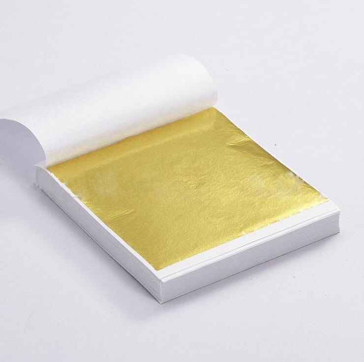 Láminas de papel de oro