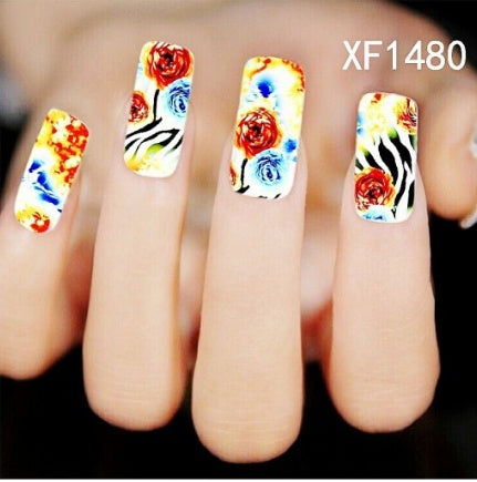 Watermark Nail Sticker