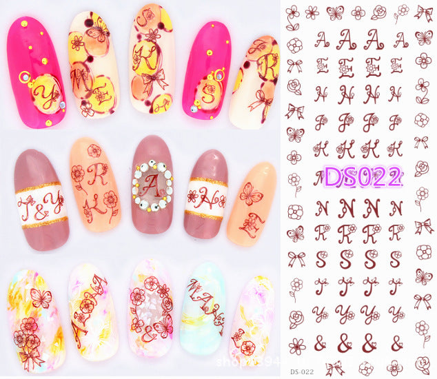 Watermark Sticker Decal Nail Sticker