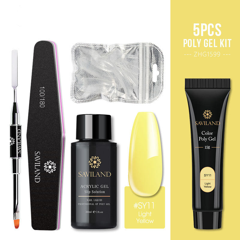 Kit de 5 piezas de gel arcoíris suave