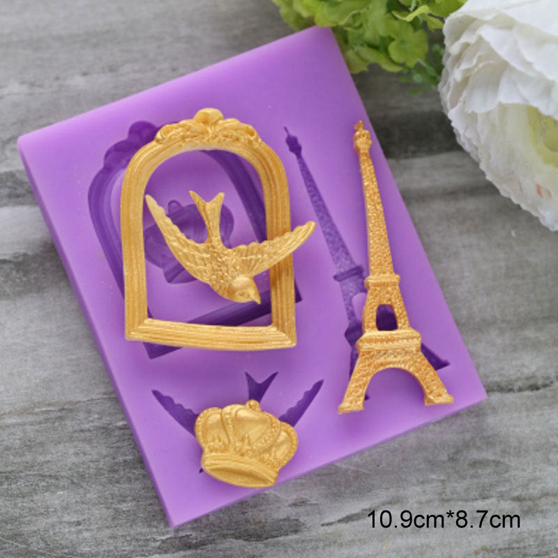 Fondant silicone mold