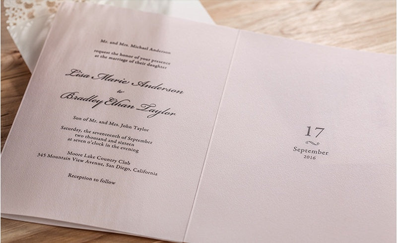 Invitación personalizada personalizada