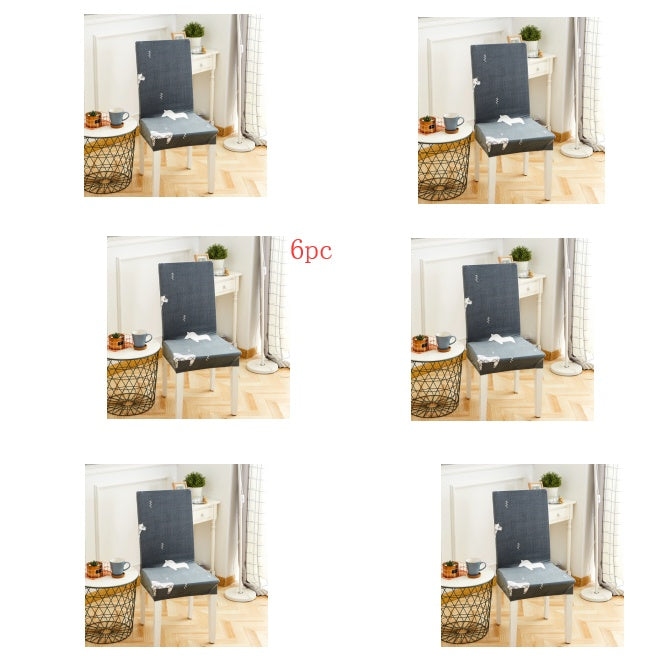 Funda para silla de casa Funda para silla de hotel Funda para silla elástica siamesa Funda para asiento de ordenador de oficina