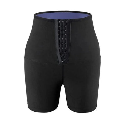 Shorts Sauna Quente Para Modelagem De Cintura Alta