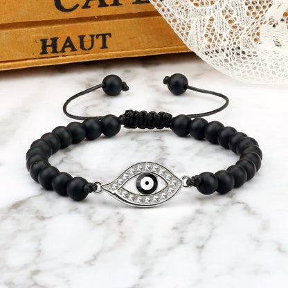 Devil's Eye Micro Inlaid Zircon Bracelet For Women