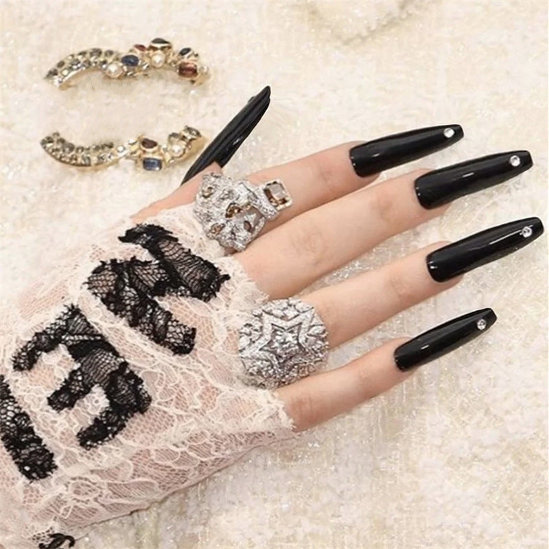 Láminas de acabado para uñas Black Diamond, 24 páginas para manicura