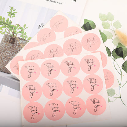 Pink Bottom Love Decoration Sticker Sticker Sticker Baking Sticker