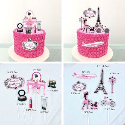 Birthday Cake Decoration Romantic Dessert Table