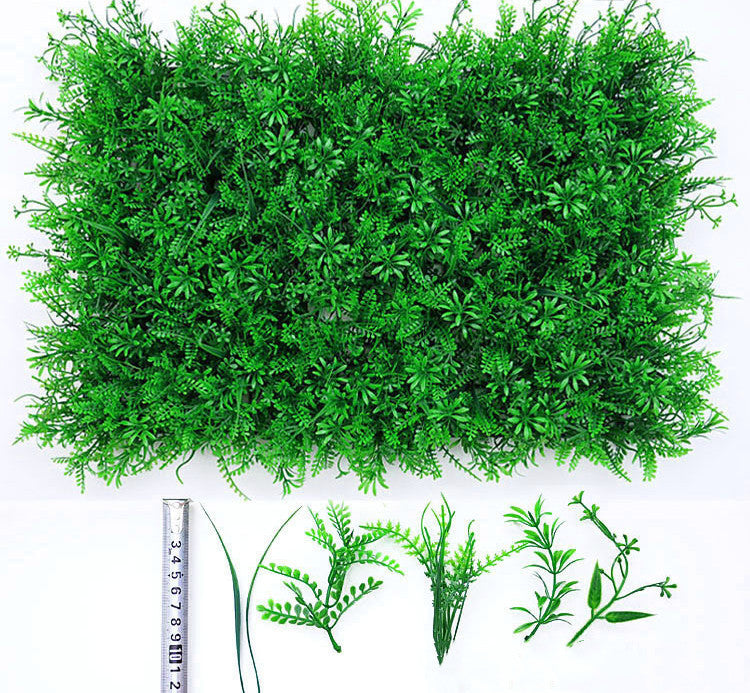 Artificial Plant Lawn Diy Background Wall Simulation Wedding Home Decoration Green