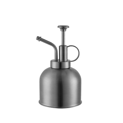 Stainless Steel Watering Watering Can Metal Household Spray Can Hand Pressure Air Pressure Watering Watering Can