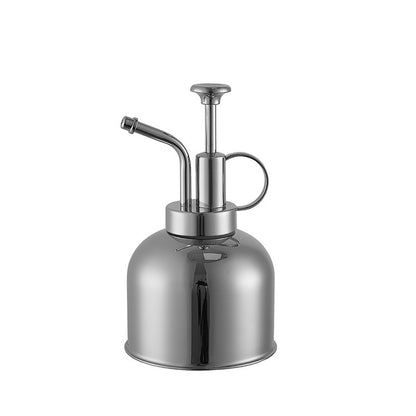 Stainless Steel Watering Watering Can Metal Household Spray Can Hand Pressure Air Pressure Watering Watering Can