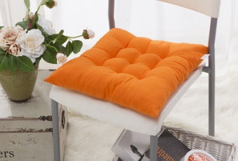 Solid Color Butt Cushion Dining Chair Cushion Seat Cushion Stool Cushion Tatami Beautiful Buttocks Cushion