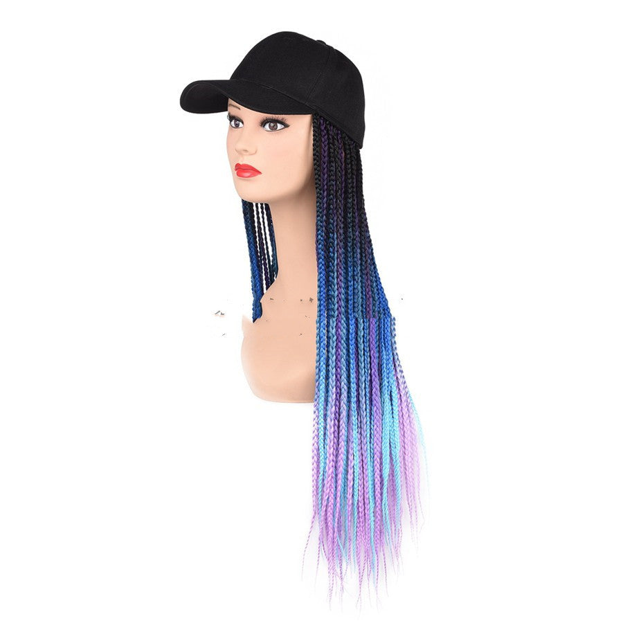 Wearing Color Braided Hair Rope Fashion Cap Braid Hair