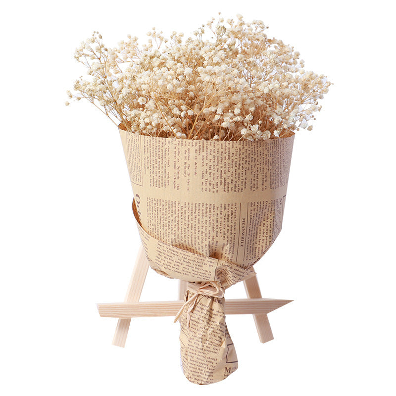 Gypsophila Dried Flower Bouquet Air-dried Real Flower Living Room Decoration