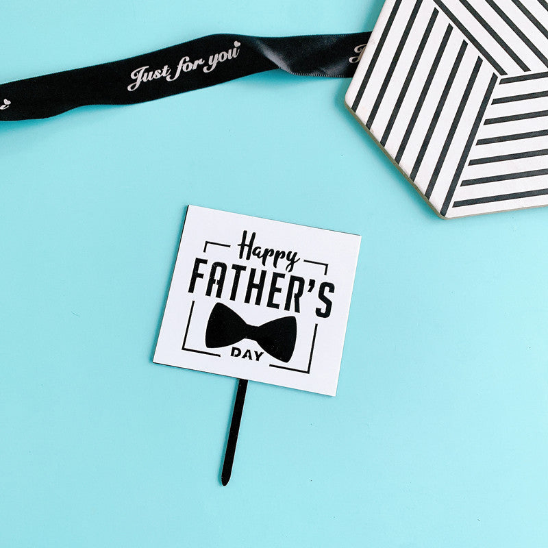 New Product Father's Day Cake Decoration Dad