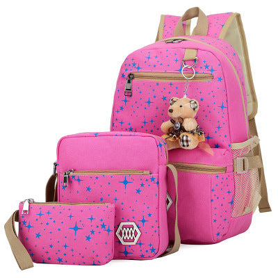 Mochilas escolares para niñas, mochilas para mujeres, mochilas escolares, estrellas