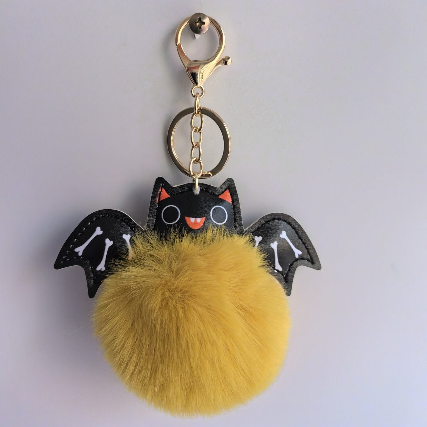 Summer Halloween Keychain Cartoon Leather