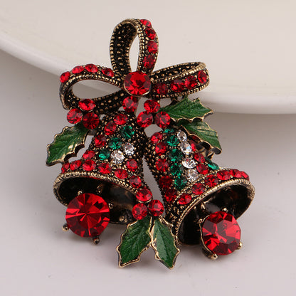 Broche de alfiler para traje navideño