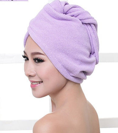 Gorro para secador de pelo para mujer, toalla absorbente para secar el cabello