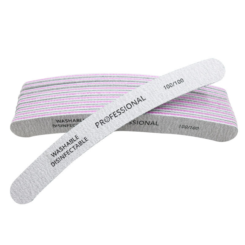 Explosive Curved Professional Nail File Manicure