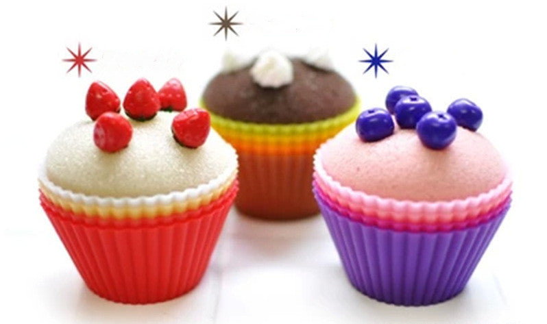 10pcs Puff Pudding Cake Mould