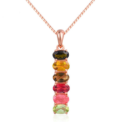 Natural tourmaline jewelry