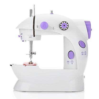 Minimáquina de coser portátil multifuncional para el hogar, modelo 202