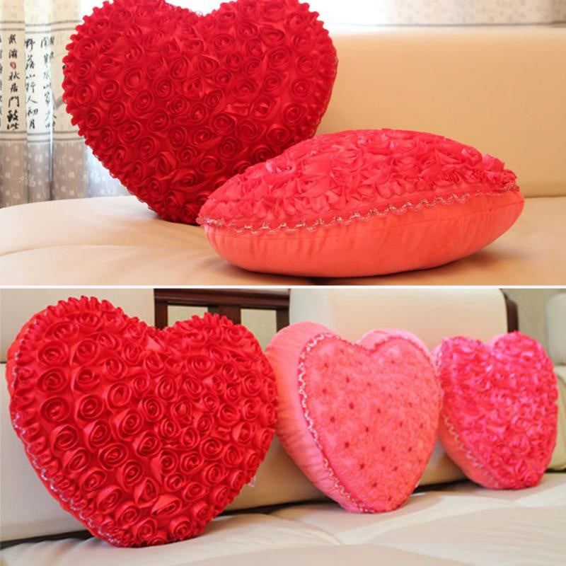 Almohada de amor de rosas