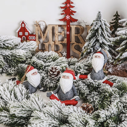 Decoration of Santa Claus with resin technology