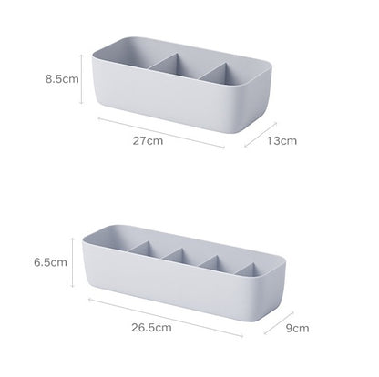 Socks Storage Box Bra Underwear Organizer Desktop Drawer Finishing Box Bathroom Plastic Storage Case Closet Organiser