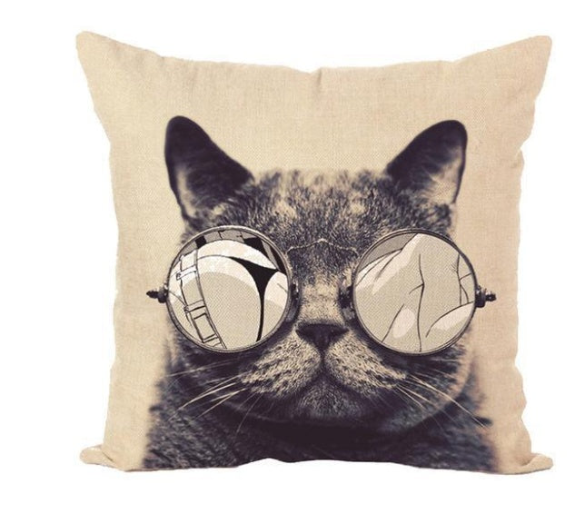 ADORABLE CAT PILLOW COVERS