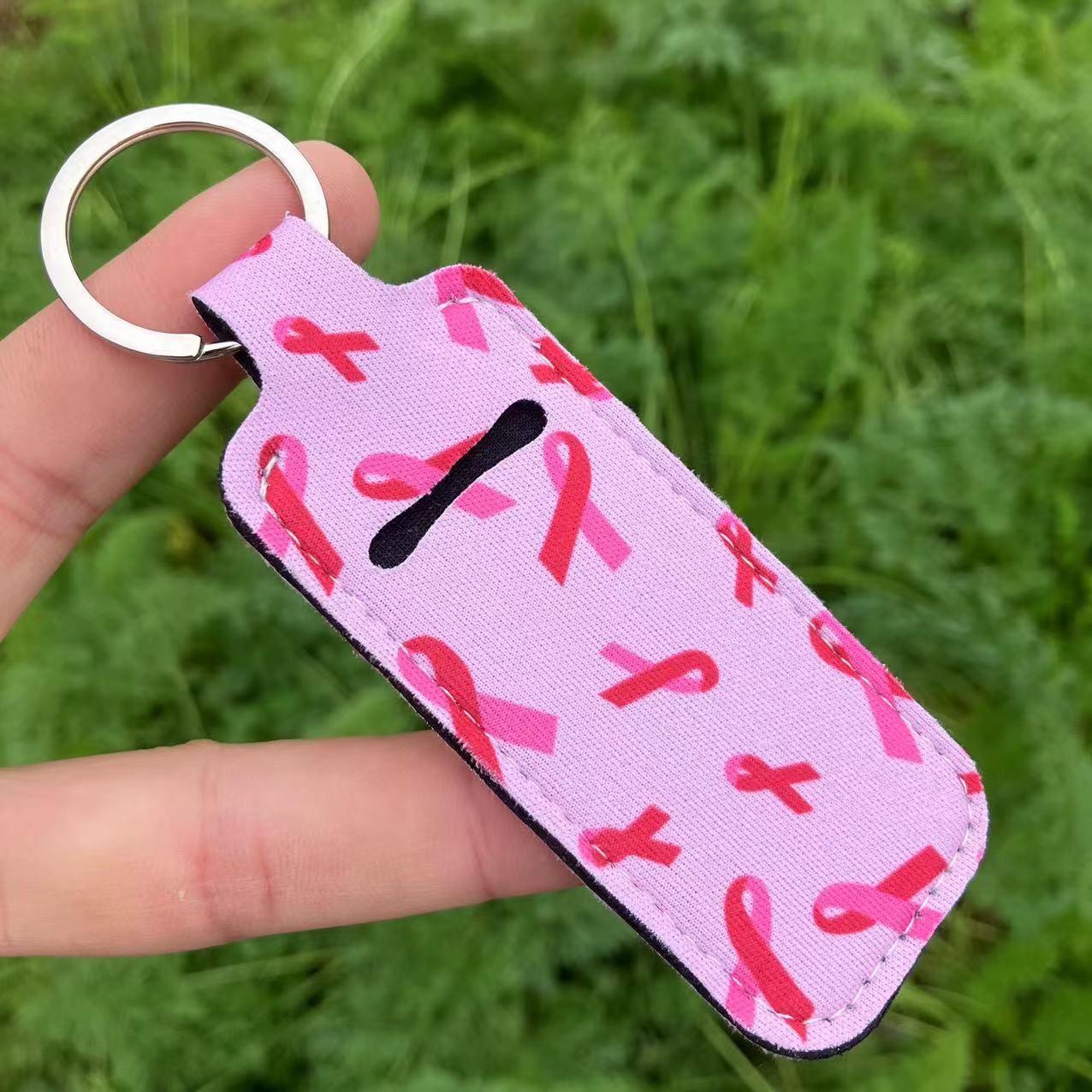 Printed Leopard Print SUNFLOWER Snake Pattern Women's Lipstick Pack Sets Of Key Chain Creative Perfume Bag