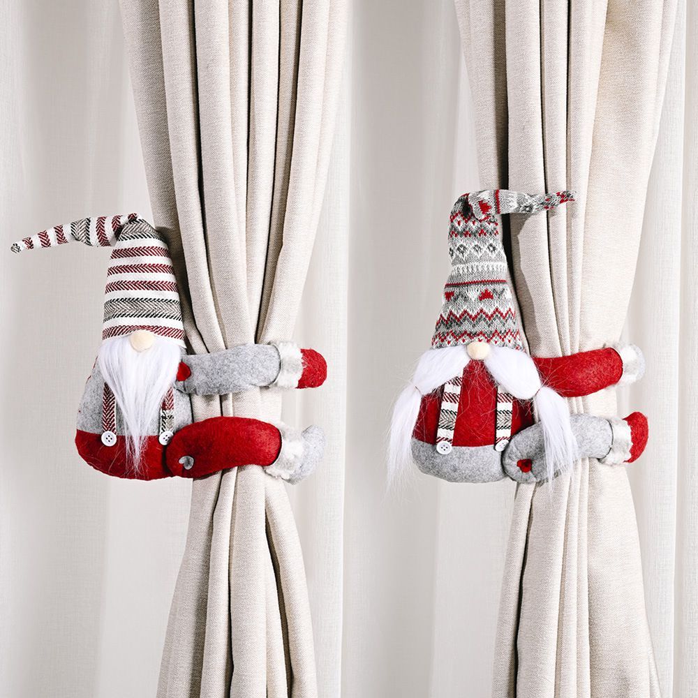 Christmas curtain buckle