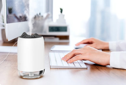 Minihumidificador USB Atomizador Humidificador doméstico Recarga Humidificador integrado