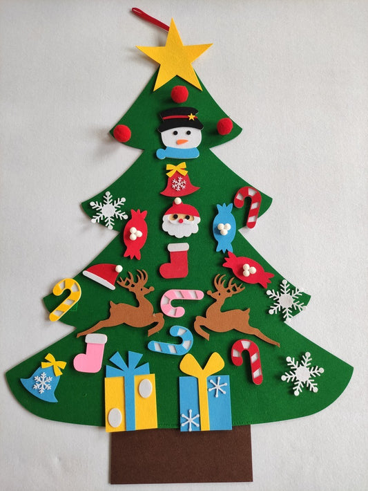 Árbol de Navidad DIY Árbol de Navidad para niños