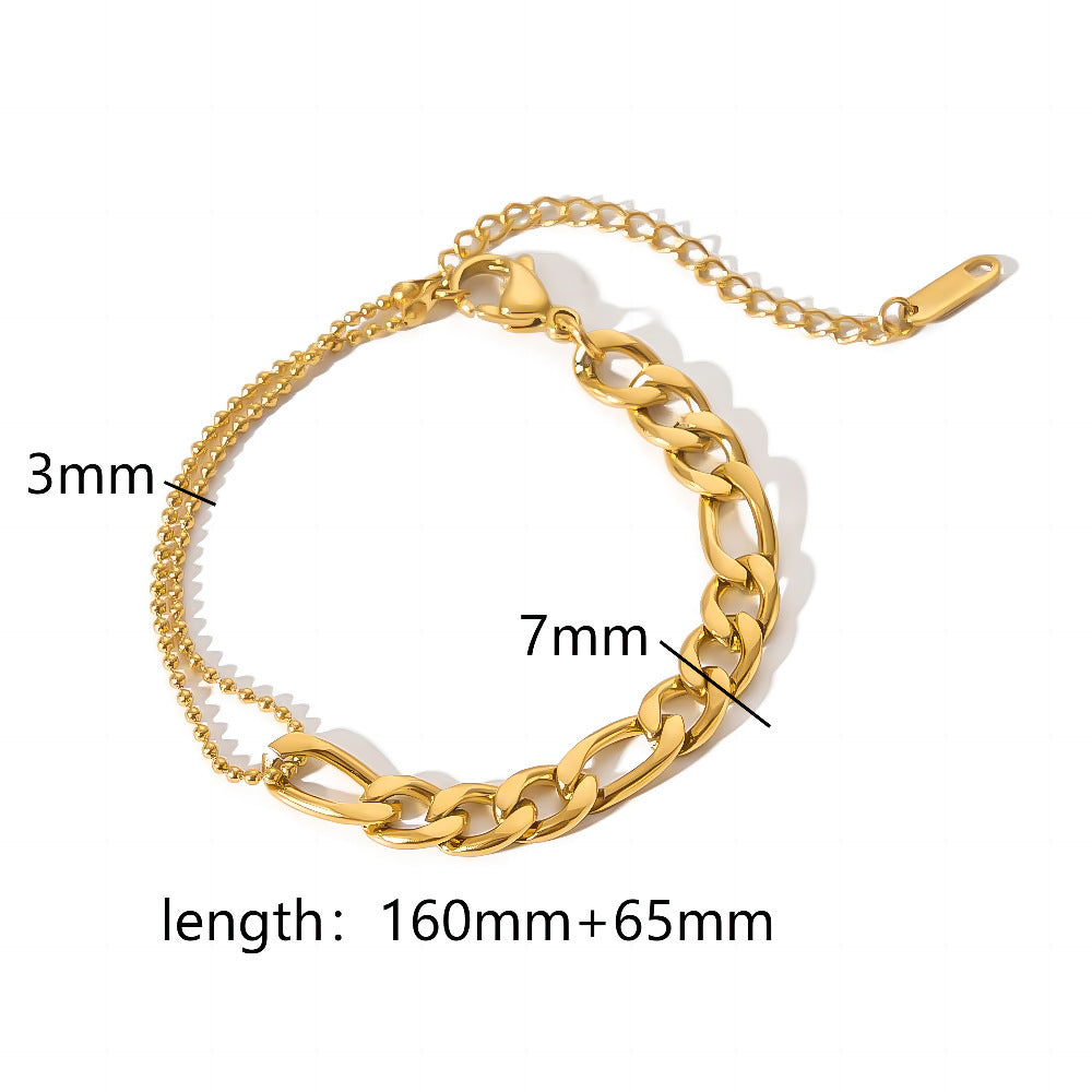 Conjunto de pulseras de estilo minimalista de moda para mujer