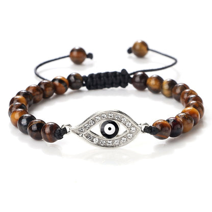 Devil's Eye Micro Inlaid Zircon Bracelet For Women