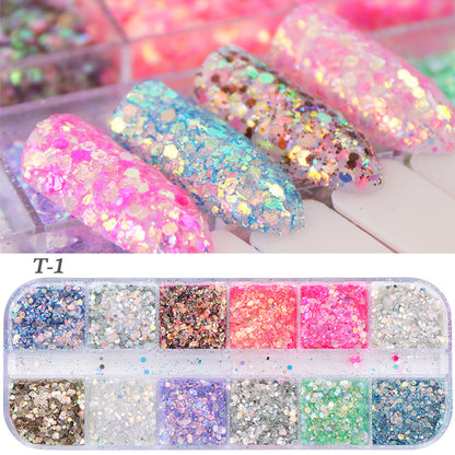 Nail polish glitter