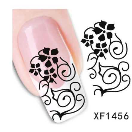 Watermark Nail Sticker