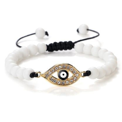 Devil's Eye Micro Inlaid Zircon Bracelet For Women