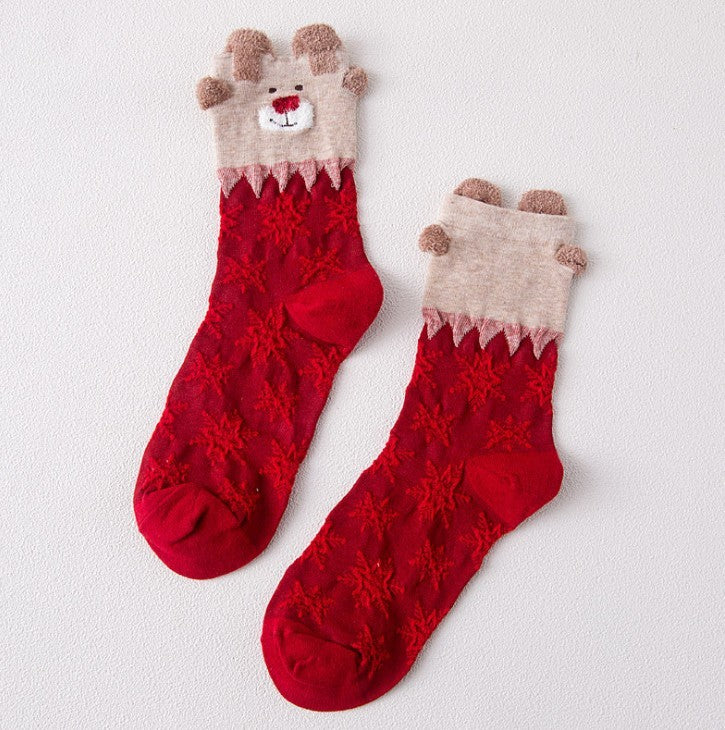 Santa Claus Cute Christmas Socks