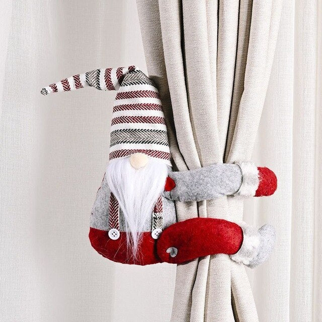 Christmas curtain buckle