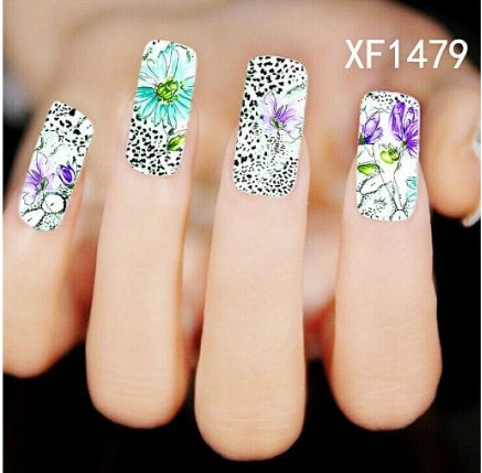 Watermark Nail Sticker