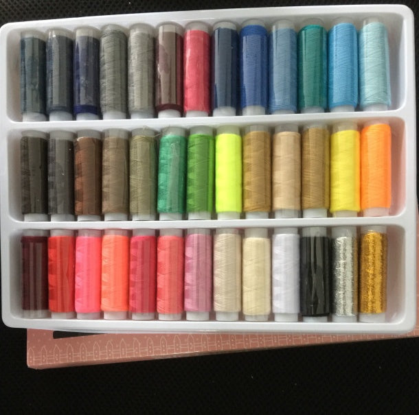 Hilo de coser de 39 colores para sutura manual